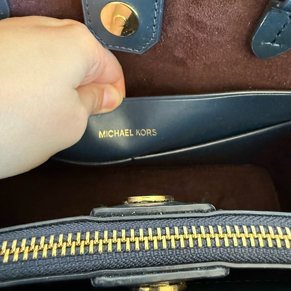 *Rare* Michael Kors Hamilton Legacy Large Woven Belted Satchel - Picture 9 of 10